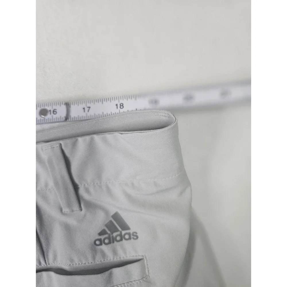 Adidas Golf Pants Mens 40x32 Gray Ultimate365 Performance Stretch Trousers
